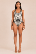 Butterfly Noir One-Piece Swimsuit